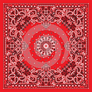 Paisley Bandana print photo