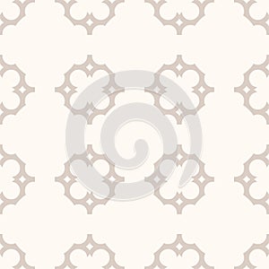 Vector ornament seamless pattern in Arabian style. Elegant damask texture.