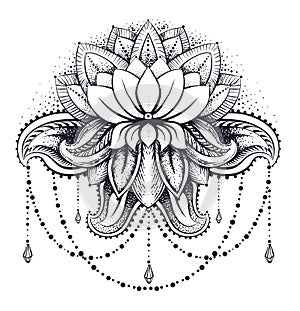 Vector ornamental Lotus