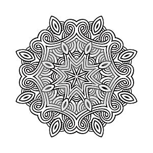 Vector ornamental mandala