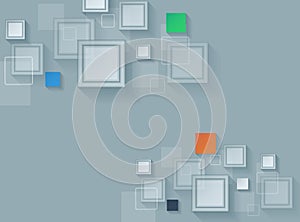 Vector Overlapping Squares