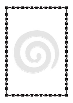 Vector Page border A4 design