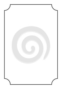 Vector Page border A4 design