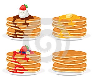 Vector pancake stacks