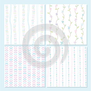 Vector of pastel pattern