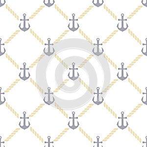 Vector pattern anchor and rope