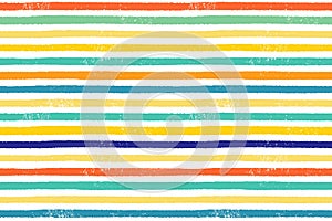 Vector pattern - colorful hand made stripes