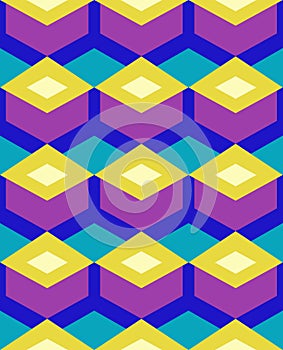 vector pattern geometric color rhombus