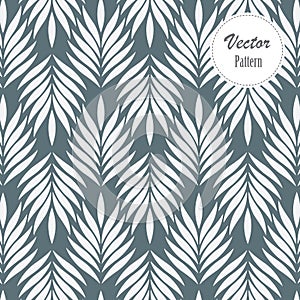 Vector pattern, repeating abstract leaves, object of leaf or flower, floral.