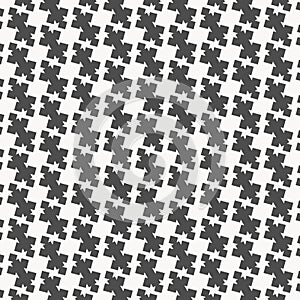 Vector pattern, repeating object ornament, monochrome stylish. pattern is clean for fabric, wallpaper, printing.
