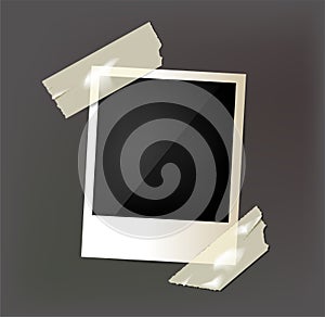 Vector photo frame