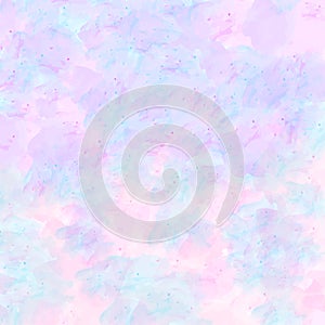 Vector Pink, Blue and Purple Watercolor Texture Abstract Background