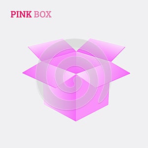 Vector Pink Box