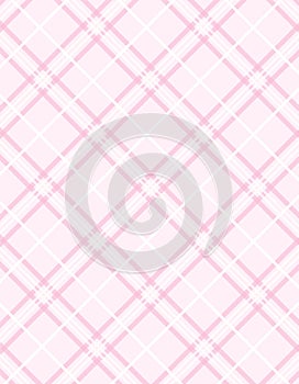 Vector Pink Plaid Background