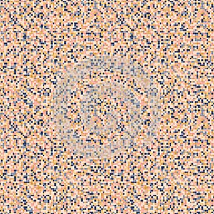 Vector pixel background texture. Abstract seamless pattern with colorful squares