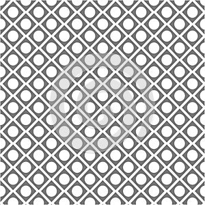 Vector polka dots pattern. Dots inside triangle background.