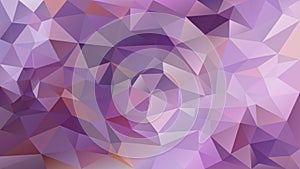 Vector polygon background - triangle low poly pattern - velvet violet purple lilac orchid color