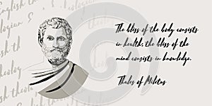 094_Thales of Miletus photo