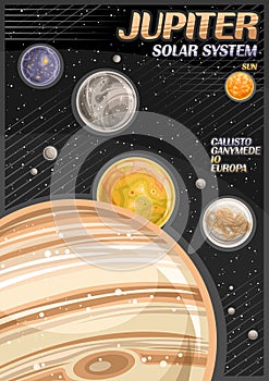 Vector Poster for Jupiter