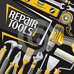 Vector poster for Repair Tools