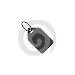 Vector price tag icon. Price tag shape. Promoaction label. Blank tag. Element for design mobile app interface card or website