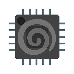 Vector Processor Icon For Personal And Commercial Use.