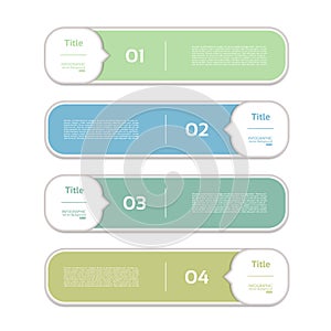 Vector Progress Background / Product Choice or Version.