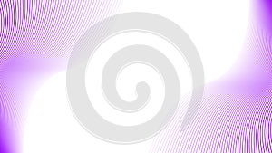 Vector Purple Curving Lines Texture Frame in White Background