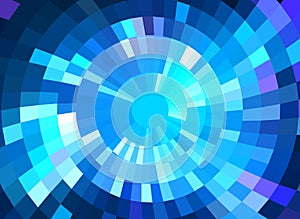 Vector Radial Rays Background