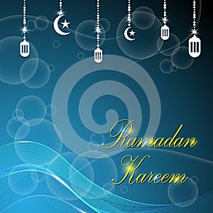 Vector ramadan kareem background