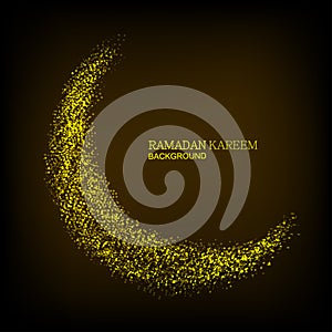 Vector ramadan kareem background.