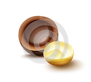 Macadamia nut with shell