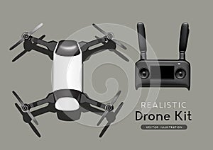 Vector Realistic Drone Kit and Controller