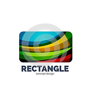 Vector rectangle logo
