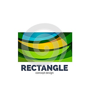 Vector rectangle logo