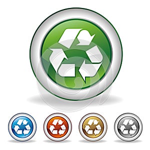 vector recycle icon