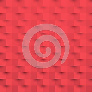 Vector red abstract 3d paper art style texture background can be used in cover design, book design, poster, cd cover, flyer, websi