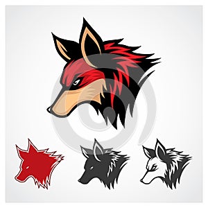 Vector Red Fox