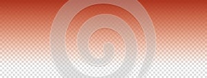 Vector red gradient bacground on transparent background