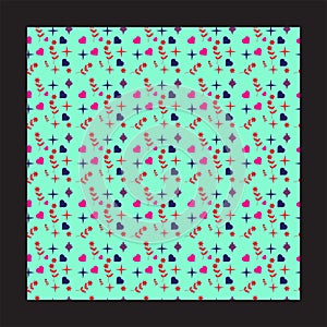 Vector Retro Colors Abstract Background. Illustration.