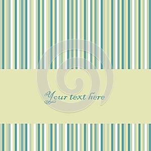 Vector retro striped background