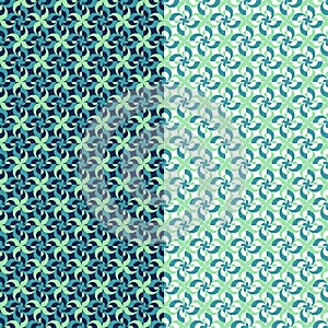 Vector rhythmic geometric elements background