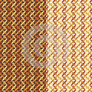 Vector rhythmic geometric elements background