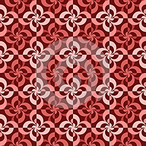 Vector rhythmic geometric elements background