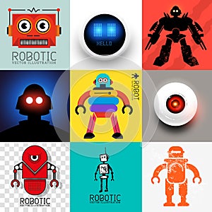 Vector Robot Collection