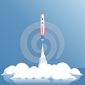 Vector rocket launch