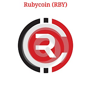 Vector Rubycoin RBY logo