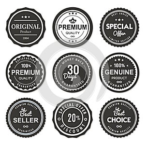 Vector sale label pack