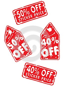 Vector: Sale price tag