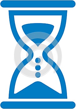 Vector sandglass illustration